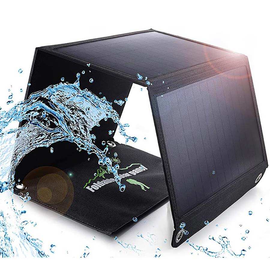 21W Foldable Silicon Solar Panels